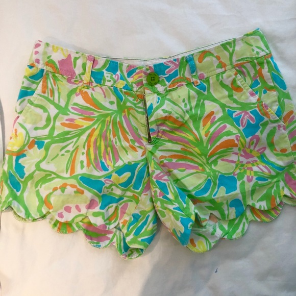 EUC Lilly Pulitzer Multi Elephant Ears Size 2 - Picture 1 of 7